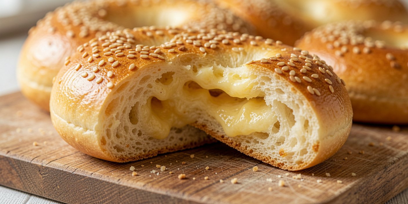 High-Protein Cheese Bagels